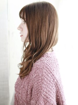 ヘアメイク ナル(hair make nalu) セミウエットのゆるミックスカールスタイル