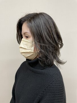 ノア(noa.) 『脱白髪染め』ハイライトシルバーグレージュ