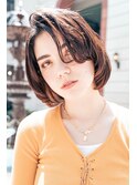 【ARTE表参道/青山】大人可愛い小顔ショートボブ×ベージュ