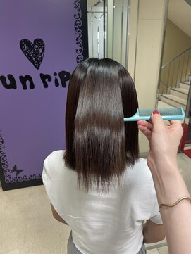 アンリップ ジー(salon unripＧ) m.m#酸性縮毛矯正