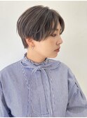 【FOLK】透明感シルバーグレージュ☆似合わせハンサムマッシュ♪