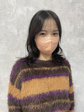 シールドヘアー 沖縄 新都心(C'LD Hair) 【 C’LD 】お客様スタイル_韓国風オルチャンゆるパーマ