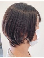 ツムギ ヘアー(tsumugi HAIR) 初めての方にもおすすめ♪ショートボブスタイル