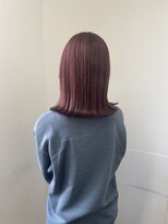 ヘアーアトリエ ネヴェア(hair atelier NEVAEH) plum pink