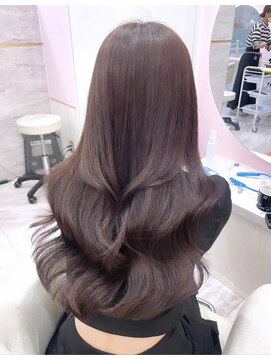 アディション 新宿(ADITION) 韓国ツヤカラーラベンダーブラウン