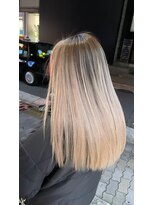 ラフ 難波店(LAFF) #黒髪#ボブルフ#ネビージュ#小顔#ワンレン