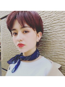 アオ 横浜(a-o) 【★LISA★】ハンサムショート【横浜】