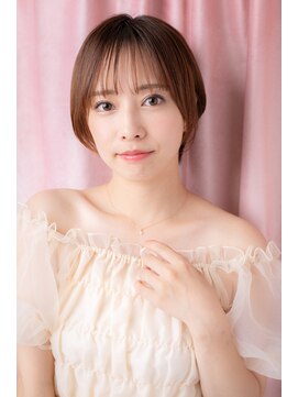 モッズヘア 越谷(mod's hair) 小顔シースルーバングステップボーンカットZ越谷30代40代50代