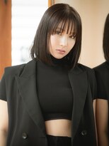 ミンクスリッカ 表参道(MINX RICCa)&nbsp;シースルー大人ボブ/髪質改善/艶髪/イルミナカラー