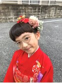 七五三ヘアメイク着付け