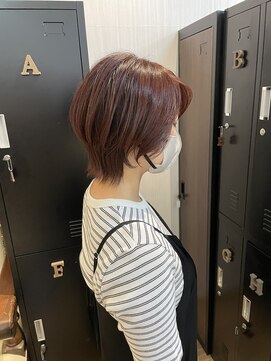 ギフト ヘアー サロン(gift hair salon) 【ピンクベージュウルフレイヤー】原口健伸