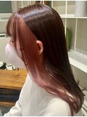 艶髪サラサラロング/インナーカラー