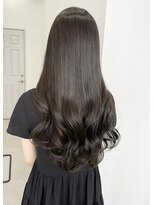 ソヨン 南草津店(SOYON)&nbsp;【お客様スタイル】透明感 ロング グレージュカラー