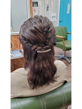 キキヘアメイク(kiki hair make) パーティヘア☆