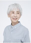 【えがお美容室 奈良店】50代60代の方に◎褒められグレイヘア