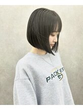 マル ニシノミヤ(MAR.co) シアーアッシュボブ