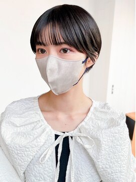 アイティーバイアルバム 下北沢店(IT by ALBUM) フレンチカジュアルアッシュブラックグレージュカラー_ba480321