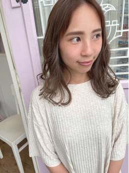 リュミエール(Lumiere)の写真/トレンドの顔周りのカットは《Lumiere》にお任せ*一人ひとりの骨格に合わせた可愛いポイントを見つけます☆