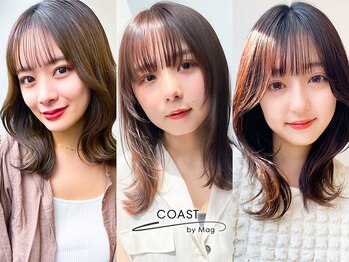 COAST by Mag 塩尻店 髪質改善/ハイライト/インナーカラー/白髪染め/白髪ぼかし