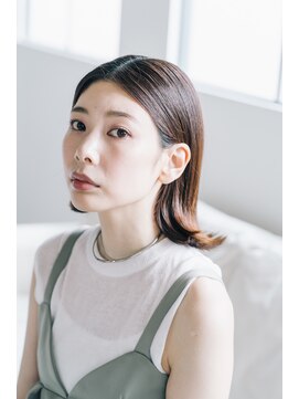 カーロ(Caro) 髪質改善ストレートパーマでまとまりのあるツヤ髪へ