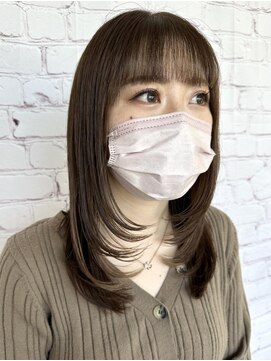 キーマン(KEYMAN) レイヤーカット×イヤリングカラー