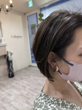 ラボヌールヘアーノーブル 新越谷店(La Bonheur hair noble) レイヤーボブ/極上髪質改善【美髪】【イメチェン】