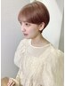 『似合わせ提案♪』デザインカット+オーガニックシャンプー　￥3300