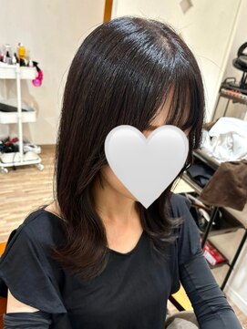 ラソヘアー(Laso hair) 大人女子におすすめな韓国風外ハネレイヤー