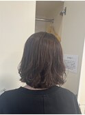 ゆるふわウェーブボブ