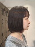 ショートボブ/切りっぱなしボブ/大人ボブ