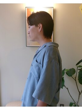 ヒントステーション フォーメンズ(HINTSTATION for Men's) 〈浅草 半個室〉 センターパート/ナチュラル