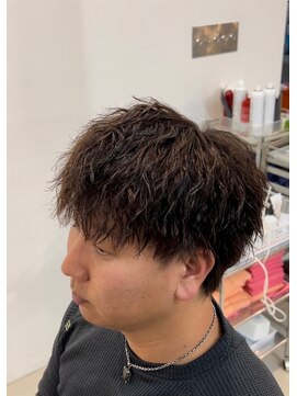 エッジ(EDGE) 大分メンズツイストスパイラルパーマ刈らないショートマッシュ