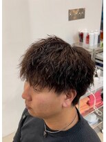 エッジ(EDGE) 大分メンズツイストスパイラルパーマ刈らないショートマッシュ