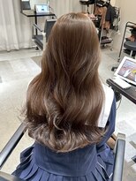 ソヨン 栄2号店(SOYON)&nbsp;ブリーチ無しWカラー/モカベージュ