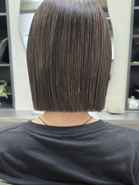 ヘアーグロウニコ(hair grow nico...) 丸くならないボブ