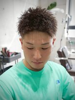 メッツ 原宿(METS) MEN'S/ツイスパ×フェード/短髪/ベリーショート