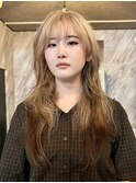 レイヤーカット/ウルフカット/ブリーチ/ダブルカラー/ハイトーン