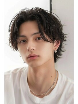 ラナ 新宿(lana) ミディアム/パーマ/シャドウパーマ/似合わせ/【lana hair新宿】