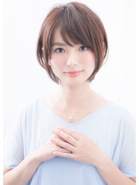 セイドット オモテサンドウ(Say. omotesando) Say.ショートボブレイヤーショートアッシュブロンドモーヴピンク