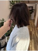 ナチュラルハイライトボブ