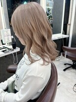 デザインサロンリア(design salon Lia)&nbsp;前髪/アンブレラカラー/こなれミディ/イメチェン/ウェーブパーマ