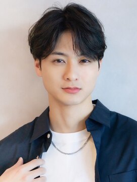 ガーデンヨコハマエスト(GARDEN YOKOHAMA est) 似合わせカット　センターパート　韓国風