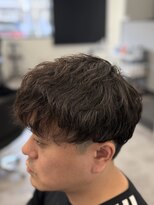 アイスプロドバイブルーム 木更津店(ice prod by bloom)&nbsp;MEN’S HAIR/サーフカール/刈り上げセンターパート/木更津