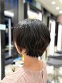 アピッシュ ギンザ(apish ginza)&nbsp;ゆるっと女性らしいショートパーマ