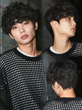 リップス 原宿(LIPPS) 波巻きパーマ プードル スパイラル 外国人風 シャドウパーマ