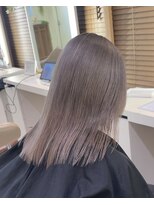 アッシュ 大宮店(Ash)&nbsp;髪質改善ブリーチ/シルバーグレージュ
