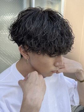 フィフス(fifth) 原宿波巻きスパイラルパーマメンズカット刈り上げマッシュfifth