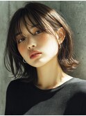 抜け感レイヤーボブ