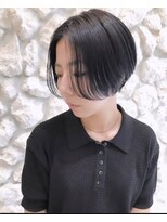モアナ バイ ヘッドライト 西葛西店(Moana by HEADLIGHT) Moana西葛西#ハンサムショート#ショートボブ#20代#30代#40代