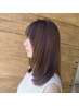 【ツヤカラー×極上スパ】カラー+夢見心地ヘッドスパ20分 ¥13200→¥10980
